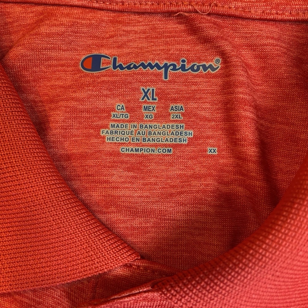 Rutgers Scarlet Knights Performance Polo Champion Mens Red Short Sleeve NWT - Picture 7 of 11